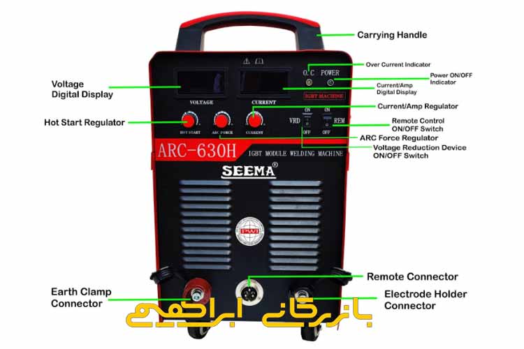 تنظیم آمپر جوشکاری 